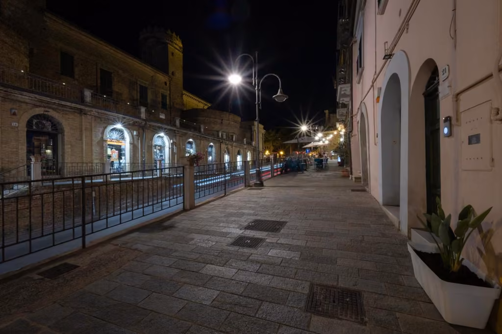 Il centro storico di Vasto intorno a Corso Garibaldi 21